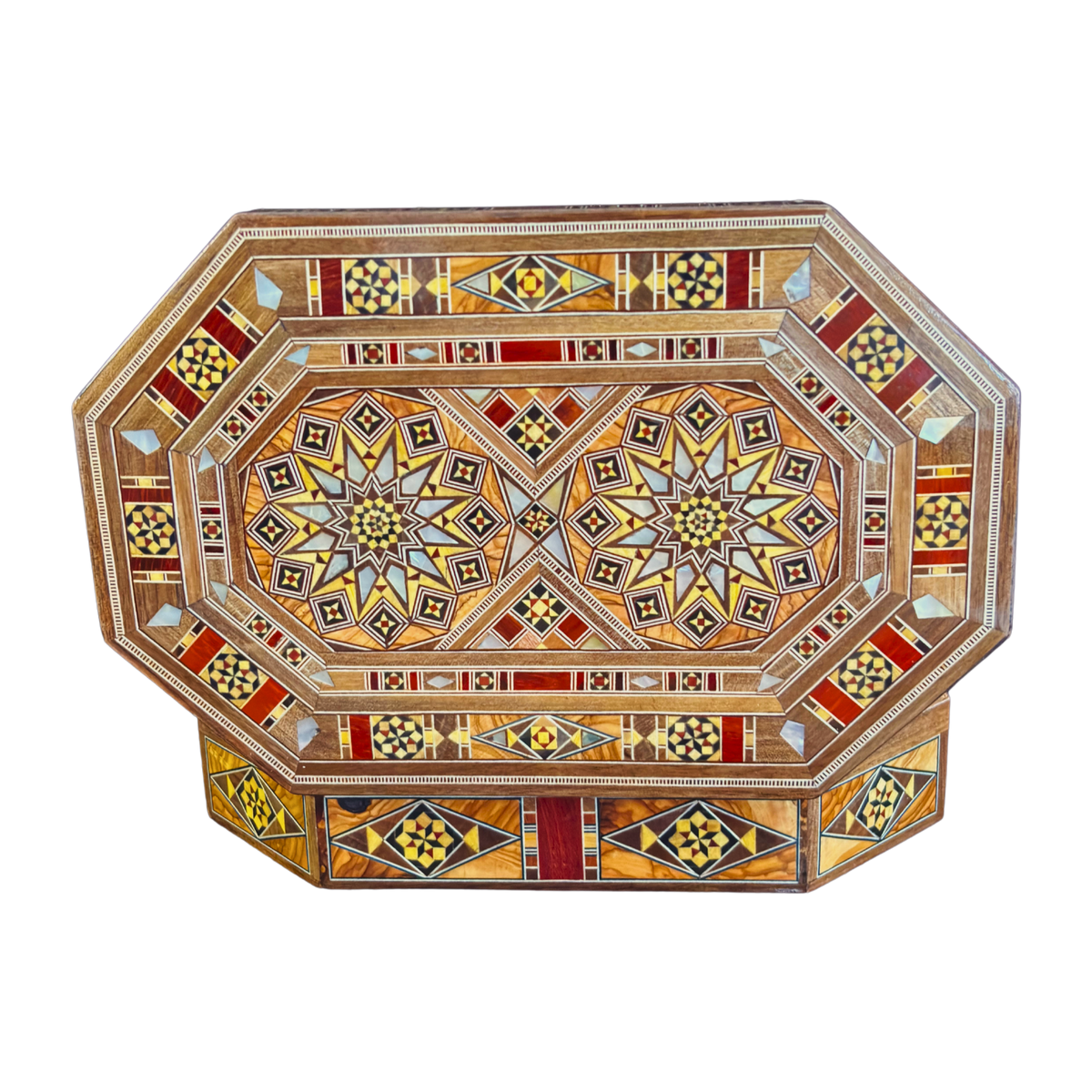 Artisan Mosaic Chest shown from a top-down angle