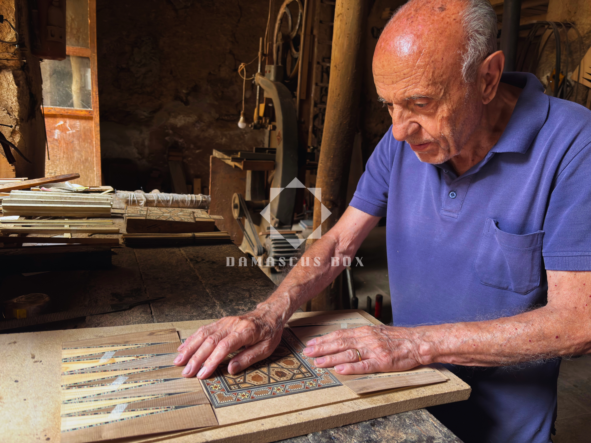 Gaby Al Dayeh: Master of Damascene Mosaic | The Last Generation of ...