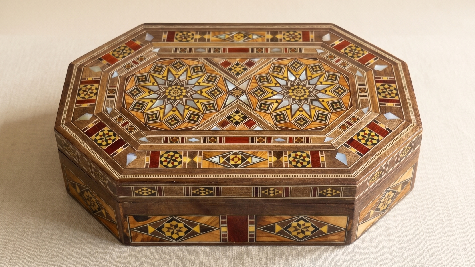 Damascene Mosaic Boxes & Mother-of-Pearl Art – Damascus Box
