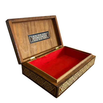 Vintage 1970 Camel Mosaic Box – Handcrafted Oriental Art