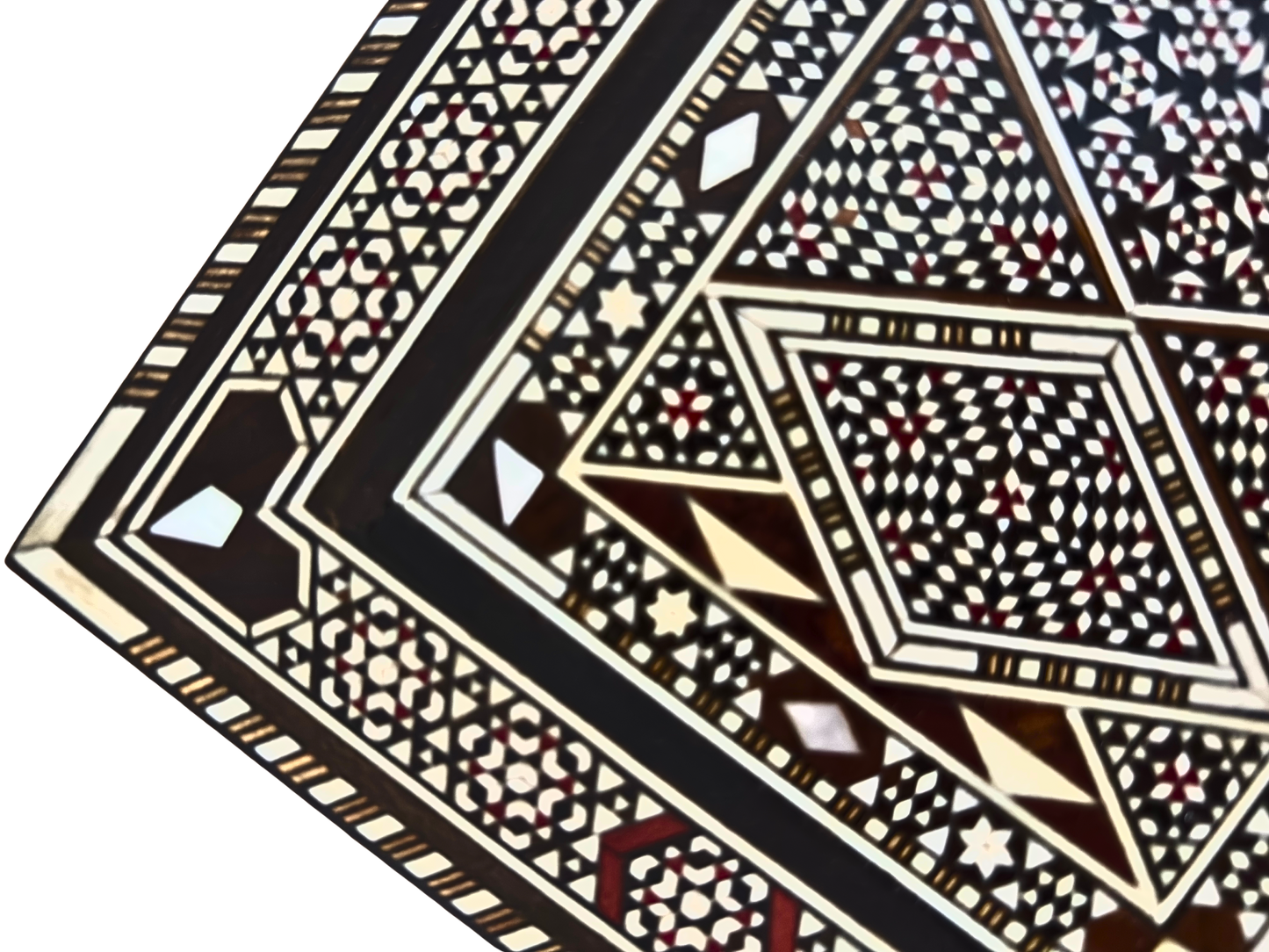 Vintage 1970 Damascene Jewelry Box – Handmade Wooden Treasure