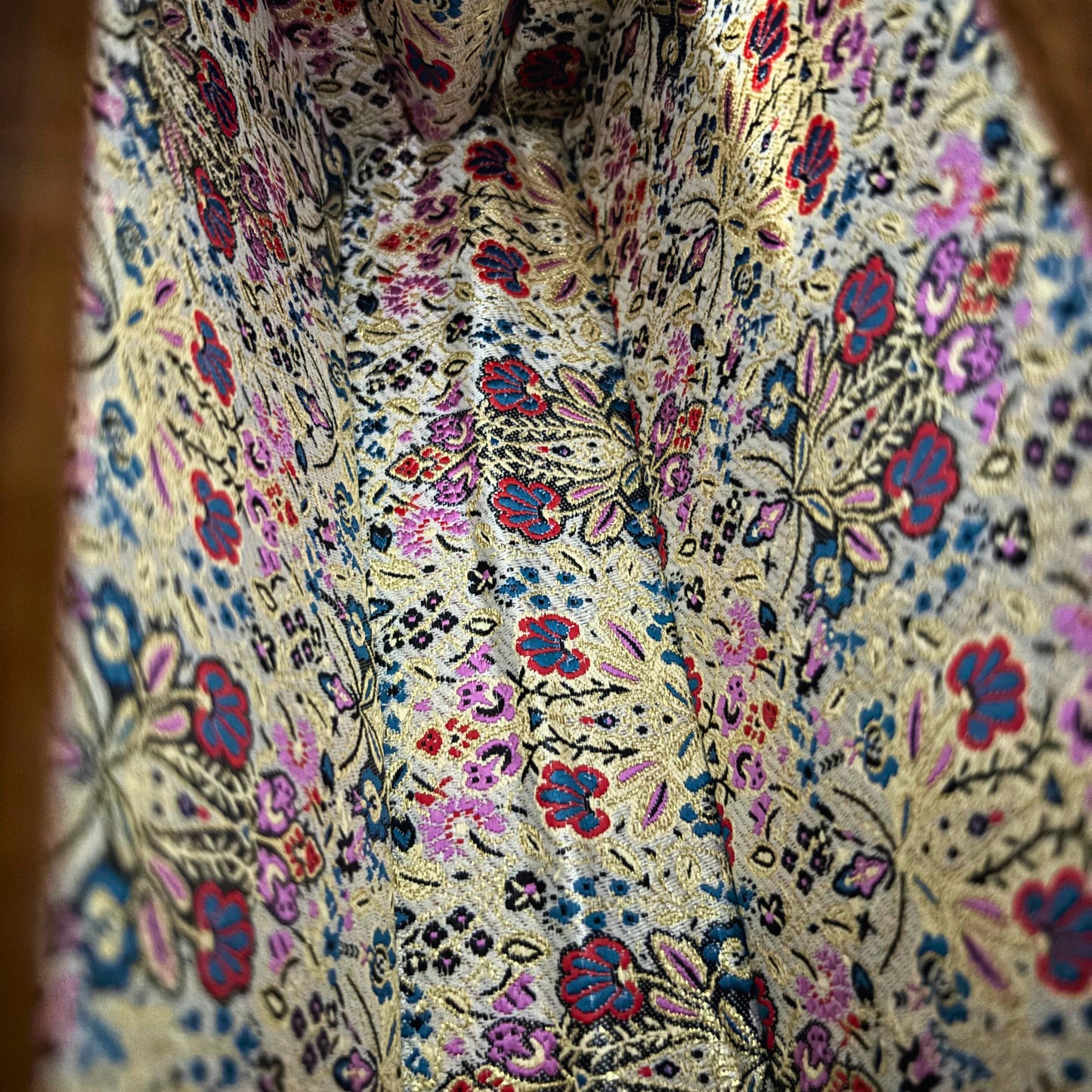 Yasmine – Lüks Şam El Çantası, Sedef İşleme & Brokar Astar