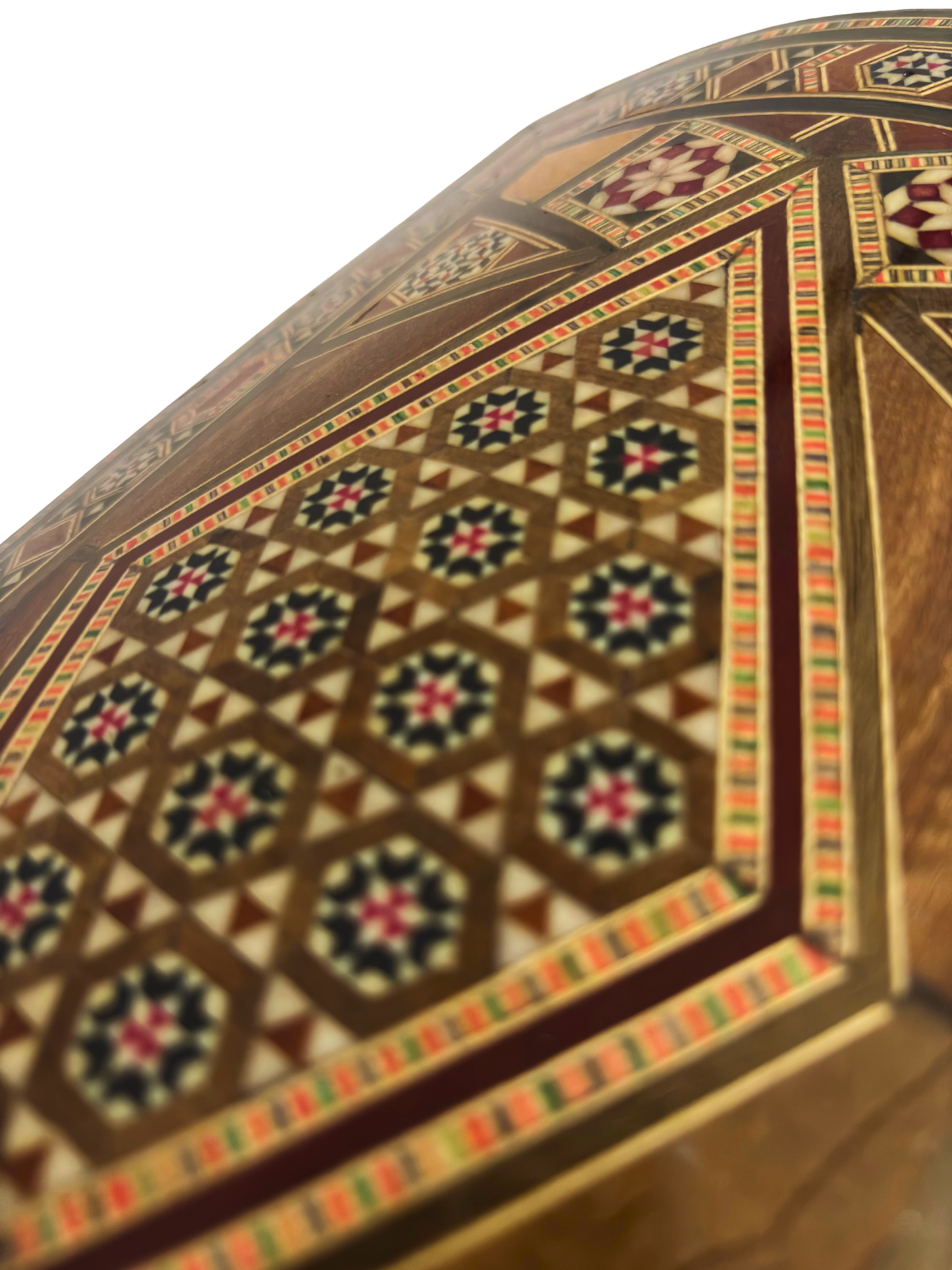 Boîte à Bijoux Damasquinée Vintage – Fait Main en 1970 avec Serrure et Clé