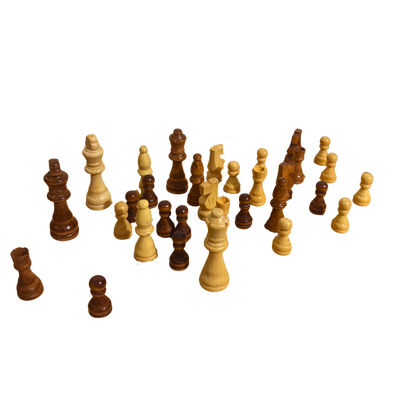 Houten Schaakstukken – Klassiek en Elegant Ontwerp