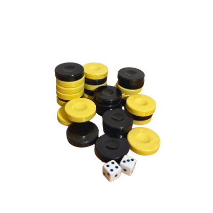 Handcrafted Damascene Backgammon & Chess Table Set by Gaby Al Dayeh – Mother of Pearl Inlay